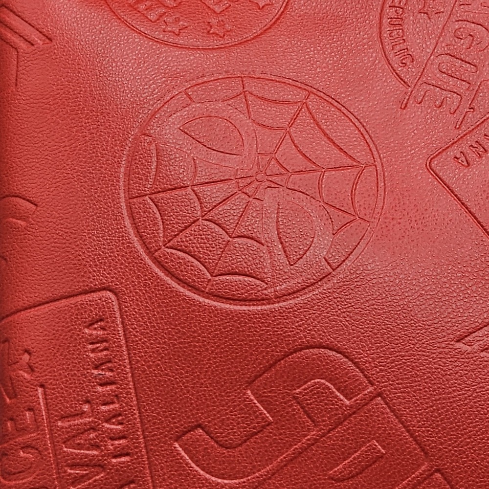 United Airlines Polaris Spiderman Amenity Travel Bag Red Marvel Comics unused - Picture 4 of 13